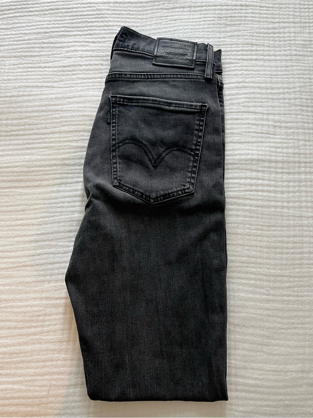 Levi's Women's Skinny Jeans - Washed Black